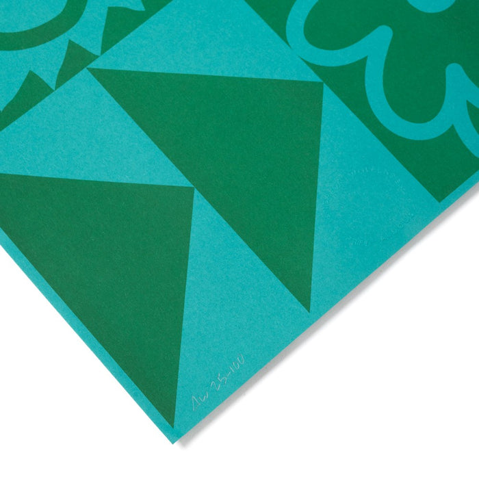 AW Elements Riso Print – Emerald A3