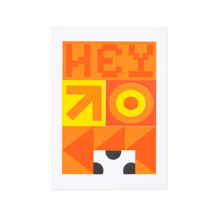 AW Riso Print – Hey A5