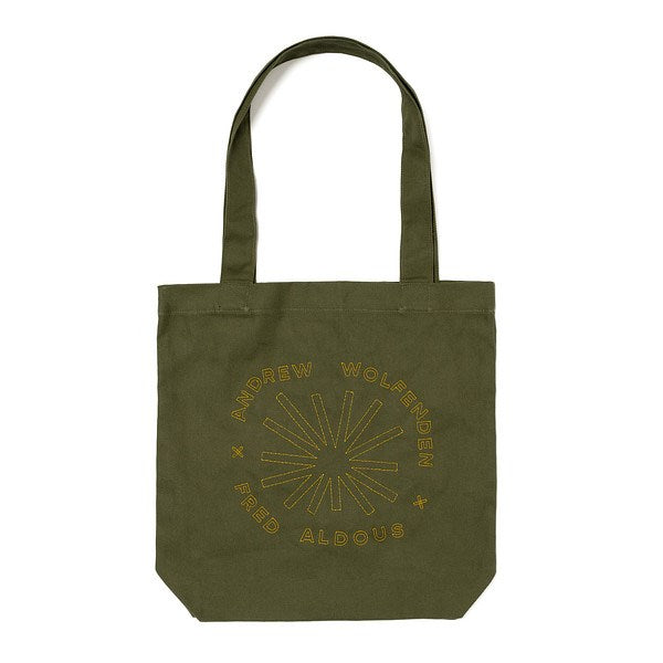 AW Tote Bag – Yellow Flower Embroidery