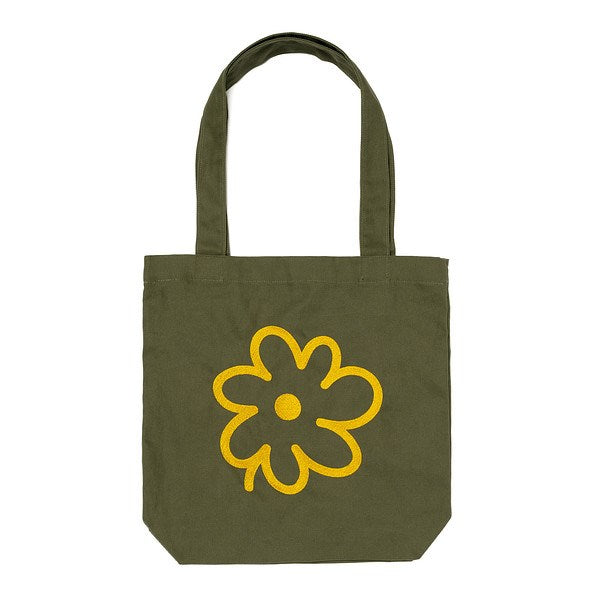 AW Tote Bag – Yellow Flower Embroidery