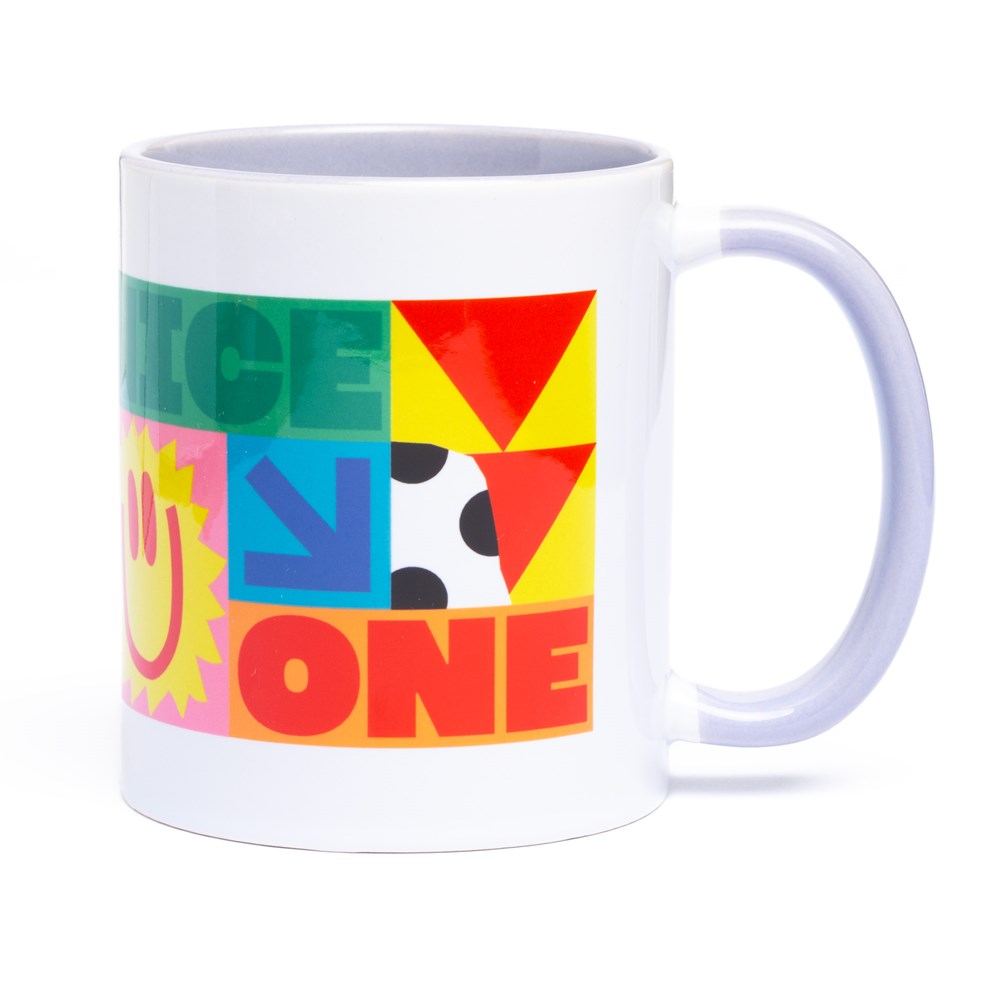 AW Mug – Nice One Coloured Handle 11oz