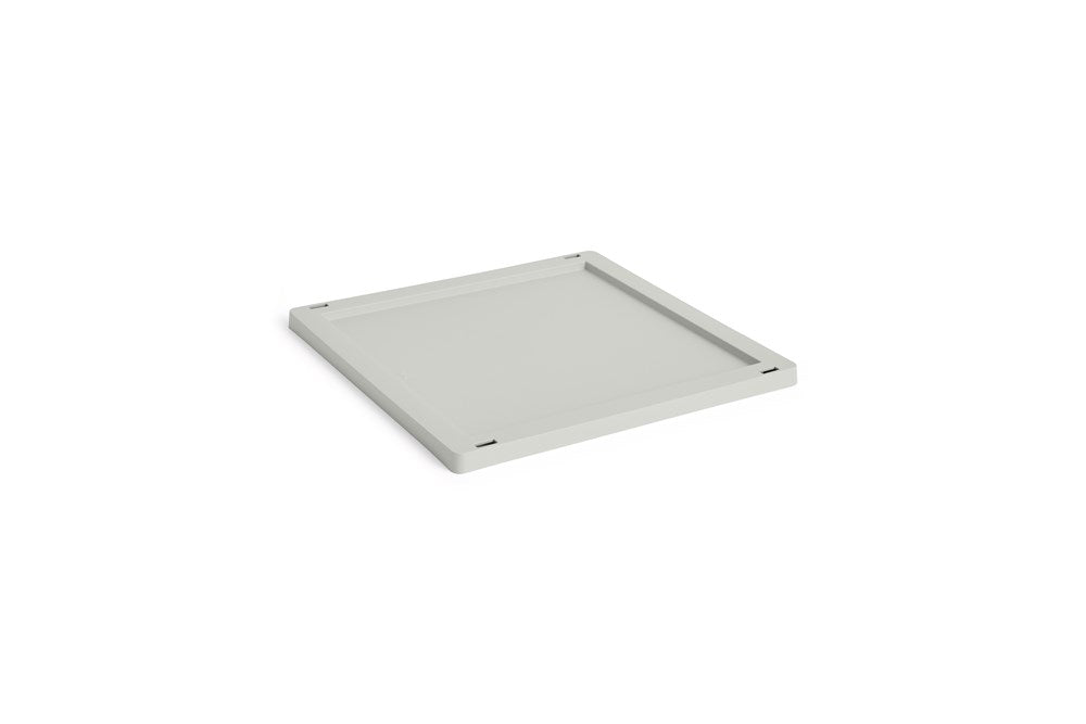 Colour Crate Lid Plastic Medium Square / Cube