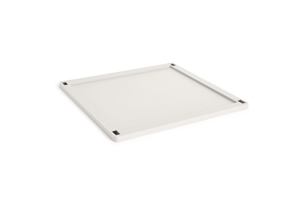 Colour Crate Lid Plastic Medium Square / Cube