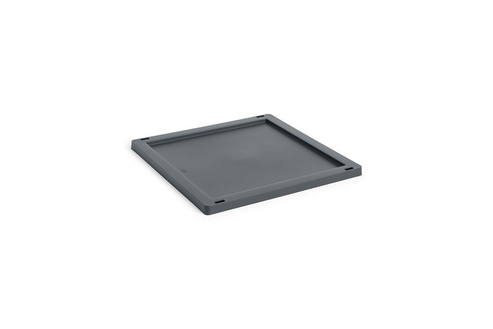 Colour Crate Lid Plastic Medium Square / Cube