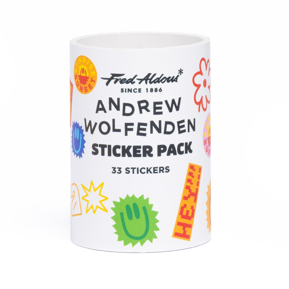 AW Sticker Pack — Fred Aldous