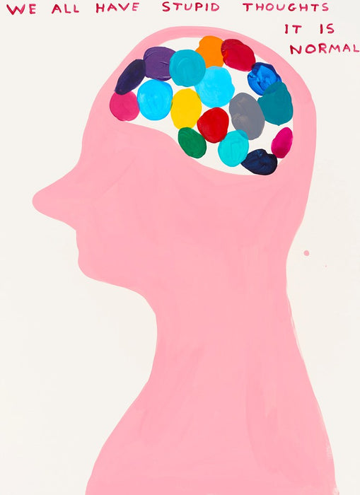 David Shrigley We All Have Stupid Thoughts A6 Notebook