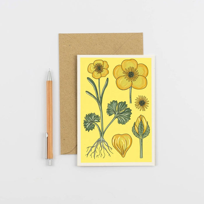 All Occasions Card - Vintage Buttercup