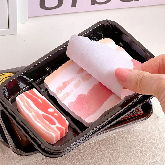 Pork Belly Pack – Memo Pad & Eraser