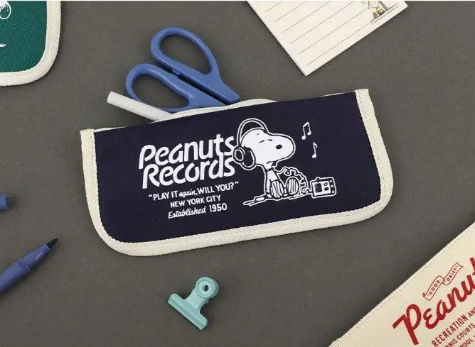 Peanuts Snoopy 75th Anniversary Slim Pen Pouch