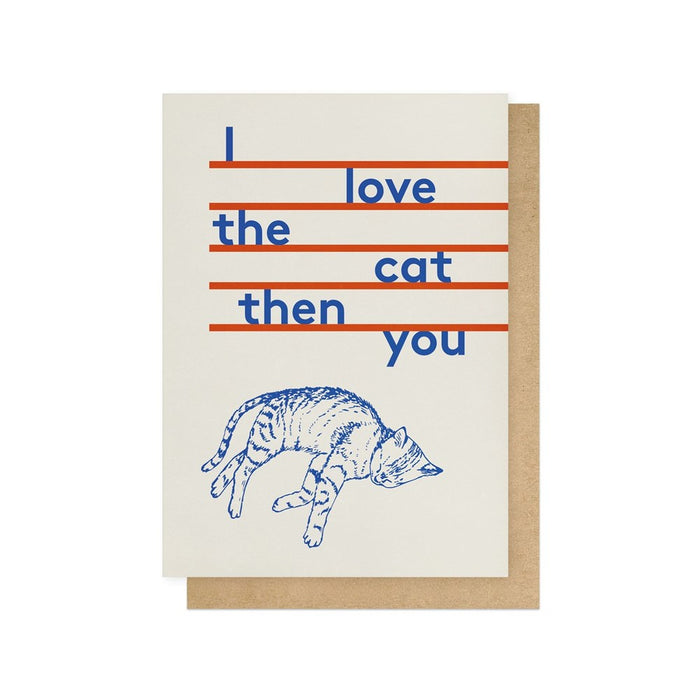Cat Then You Card