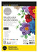 Daler Rowney Simply Multicolor paper pad with colorful flowers on the cover