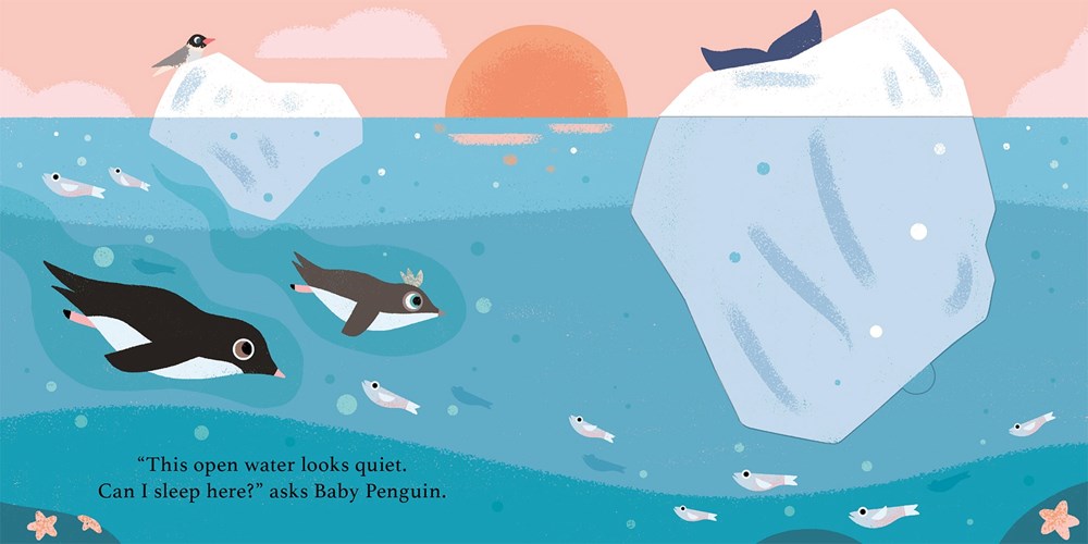 Can I Sleep Here? Baby Penguin