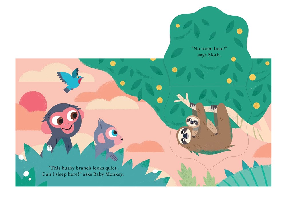 Can I Sleep Here? Baby Monkey