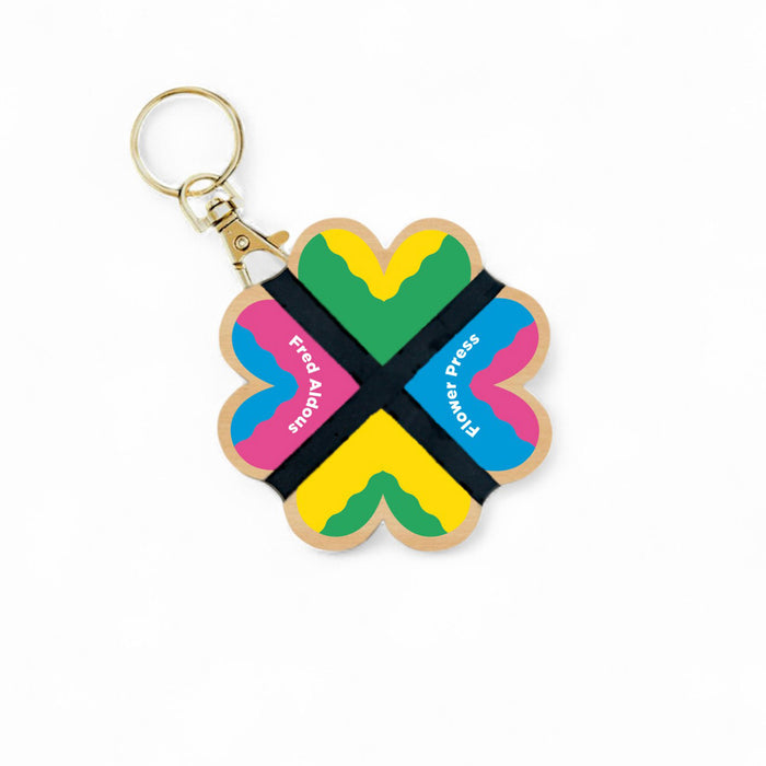 FA X SW Keyring Flower Press