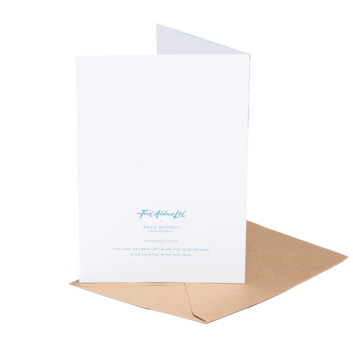 Full Steam Ahead Greetings Card - Abbie Mooney