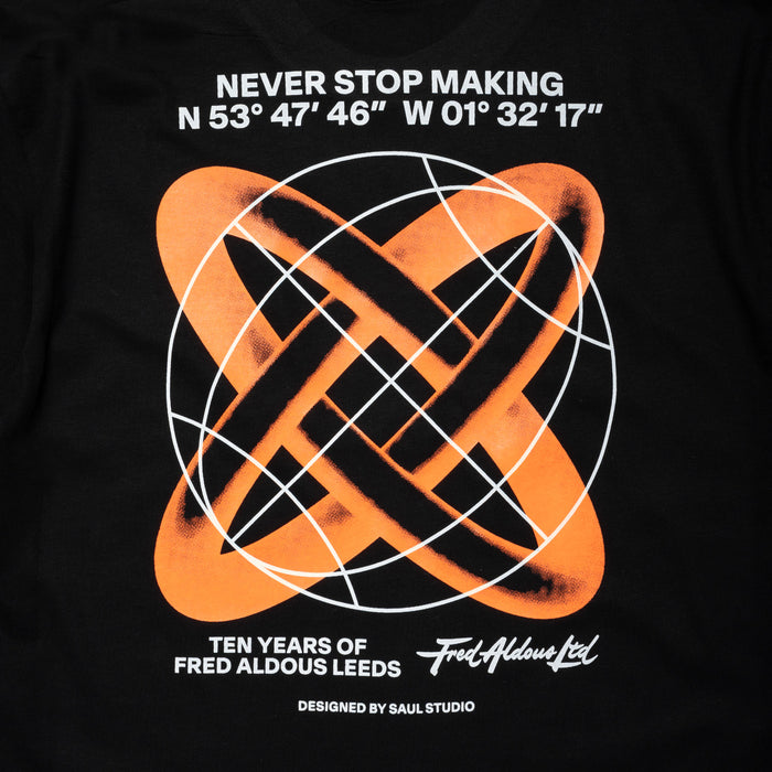 Never Stop Making T-Shirt - Saul Studio