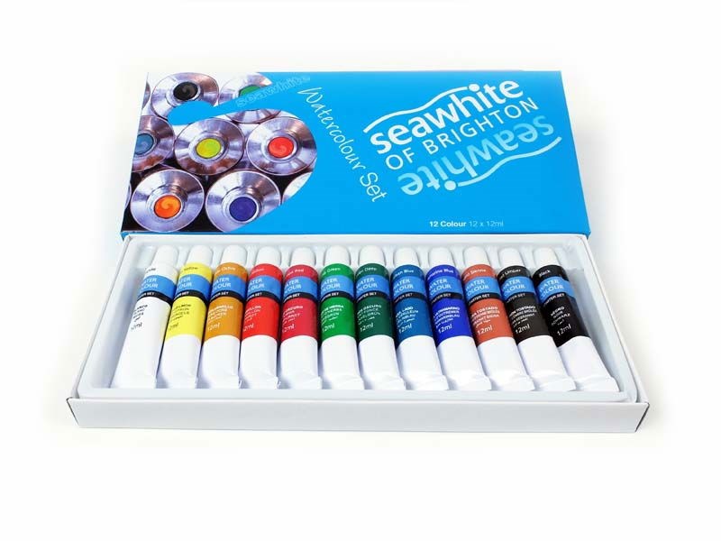 Seawhites Watercolour Set 12X12ml