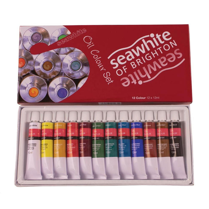 Seawhites Sw Oil Paint Set 12X12ml
