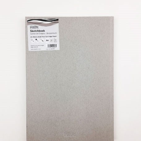 Seawhites A4 Portrait Cloth Cover Sketchbook