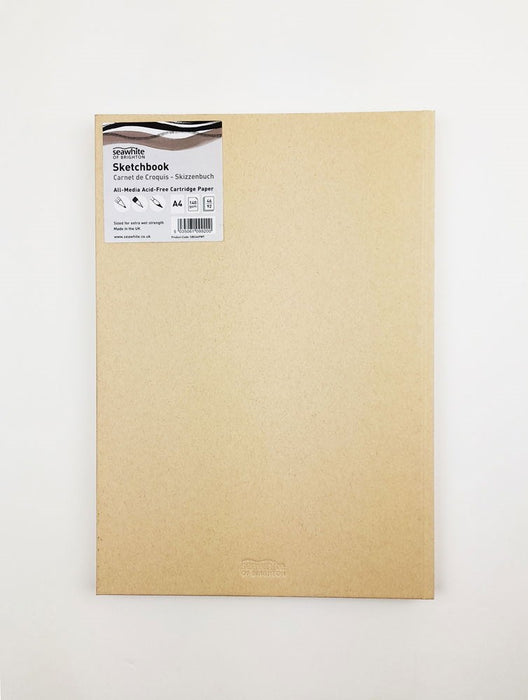 Seawhites A4 Portrait Cloth Cover Sketchbook