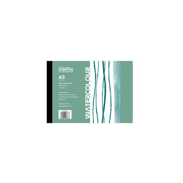 Seawhites Watercolour Pad Glued