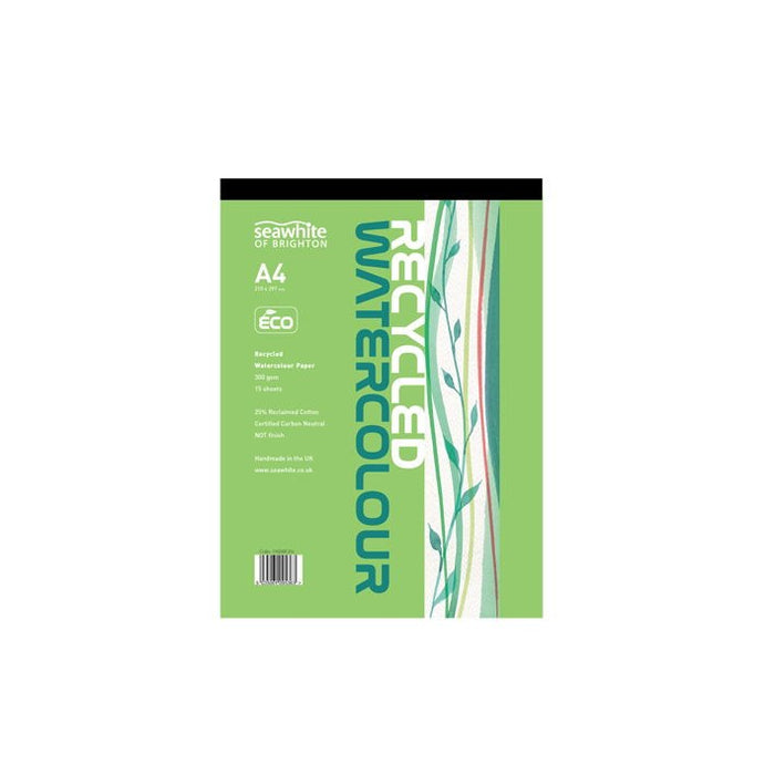 Seawhites Recycled Watercolour Pad Glued