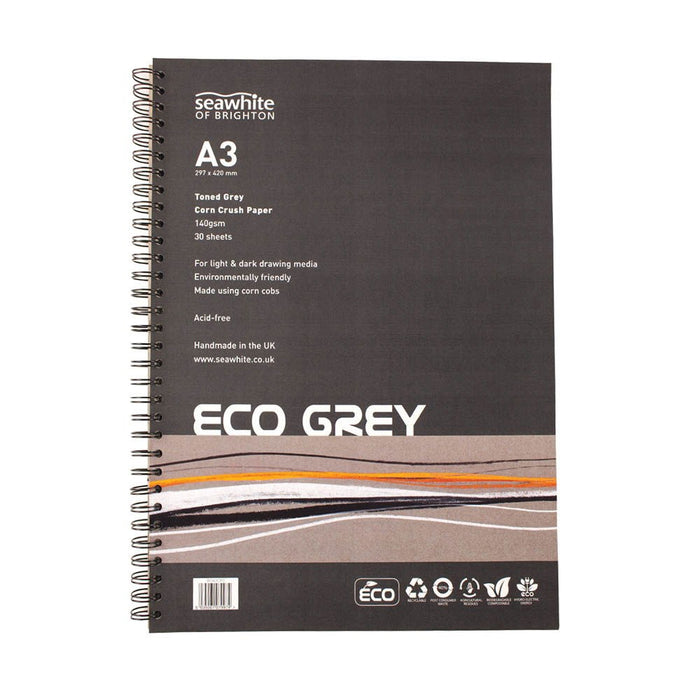 Seawhites Portrait Eco - Crush Sketchbook - Grey