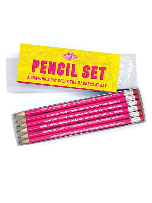Real Hackney Dave A Drawing A Day Pencil Set