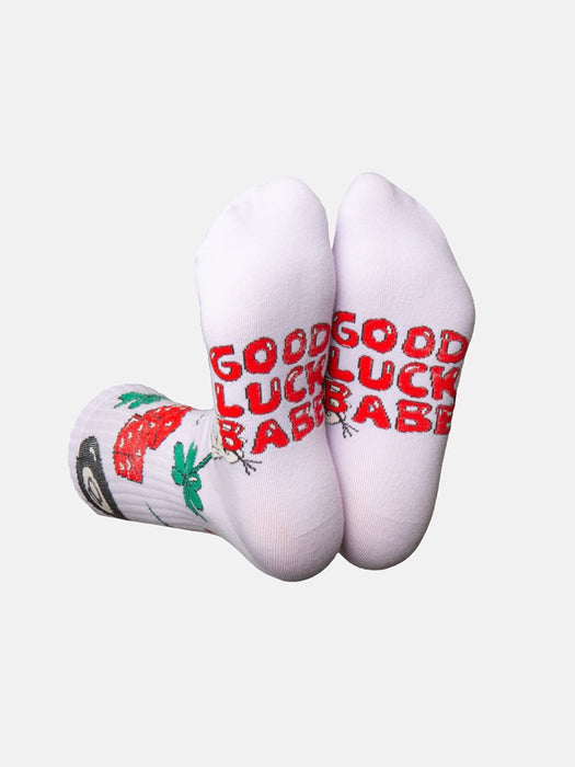 Good Luck Babe Socks