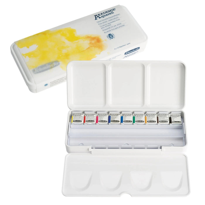 Schmincke Akademie Watercolour Plastic Box Set