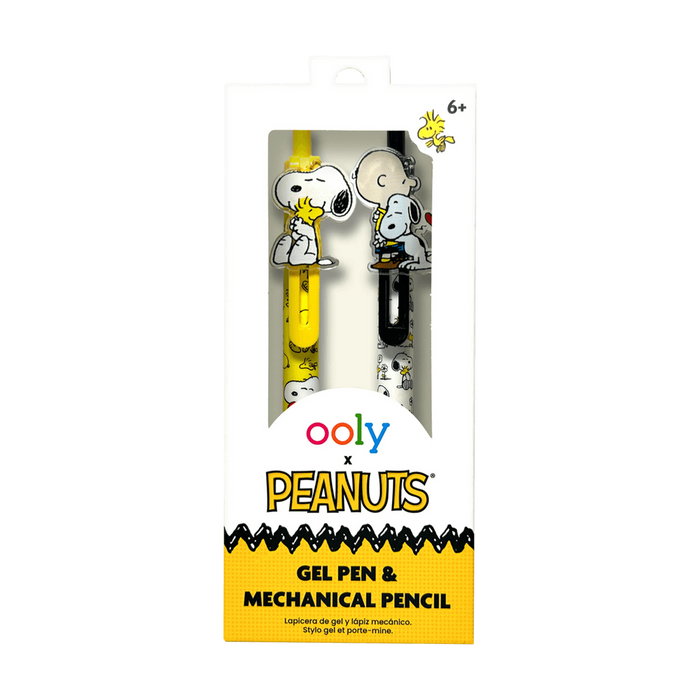 Ooly x Peanuts Gel Pen & Mechanical Pencil