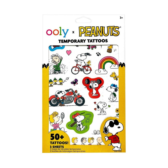 Ooly x Peanuts Temporary Tattoos