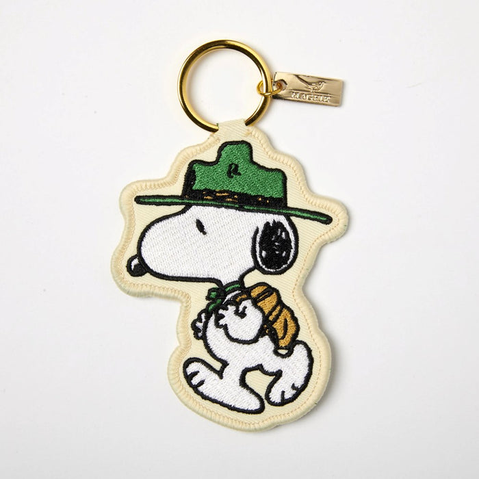 Magpie X Peanuts Key Charm Camp Snoopy