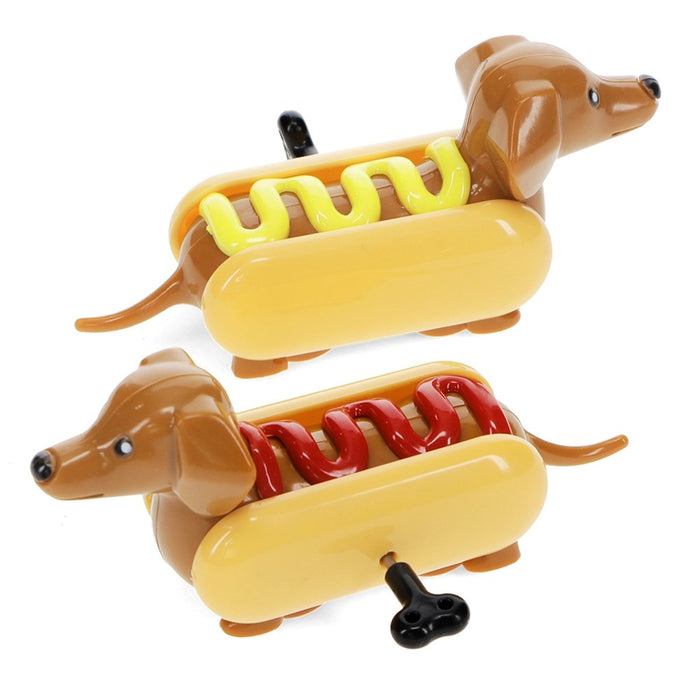 Wind-up racers (set of 2) - Hot Dog