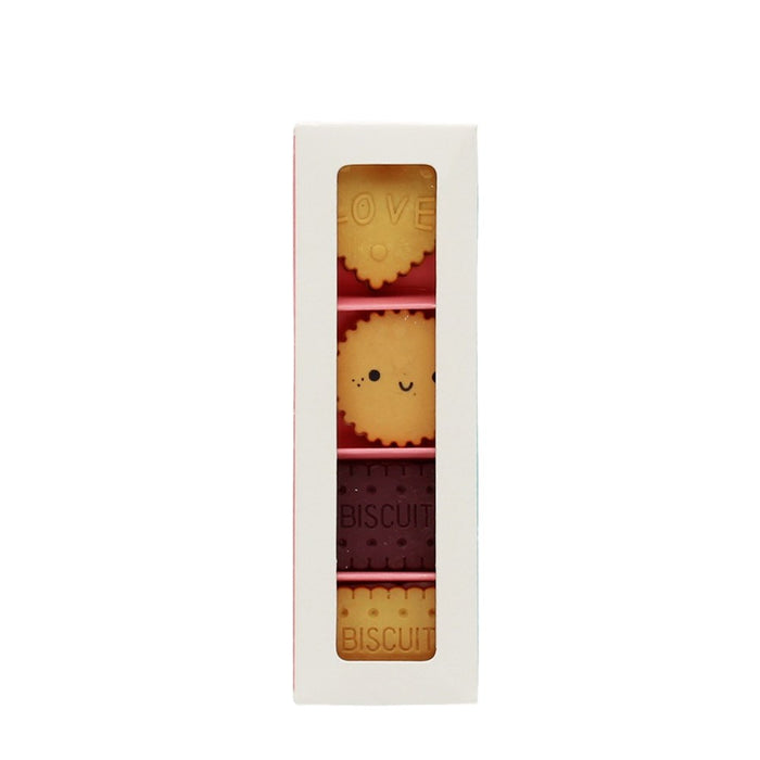 Erasers (set of 4) - Biscuits