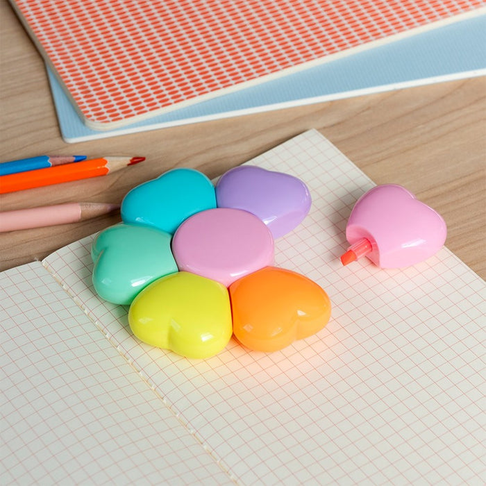 Flower shaped highlighter set - Flower Power