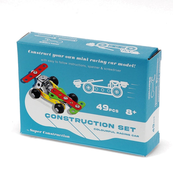 Mini construction kit - Colourful racing car
