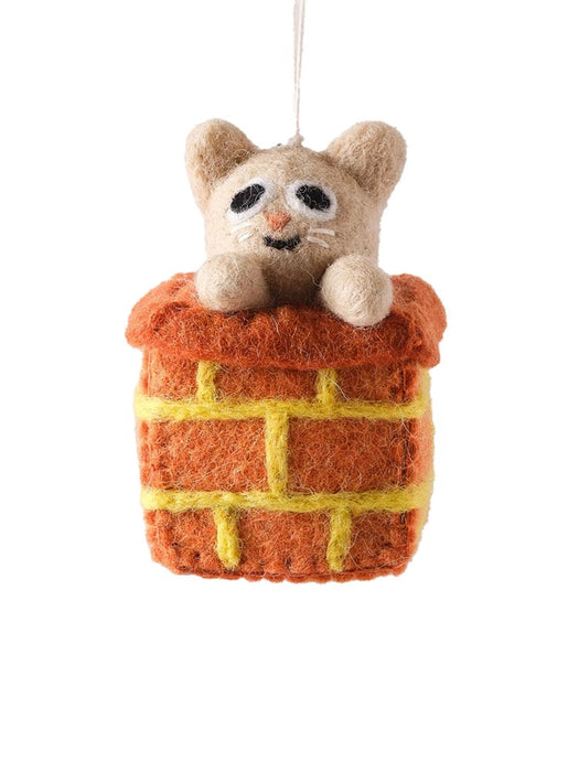 Simbi, Cat in the Chimney Hanging Decoration