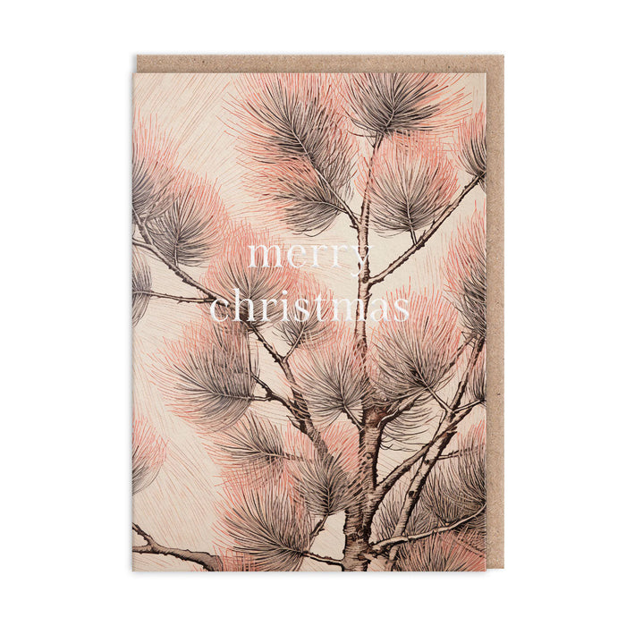 Christmas Tree Botanical Card Set