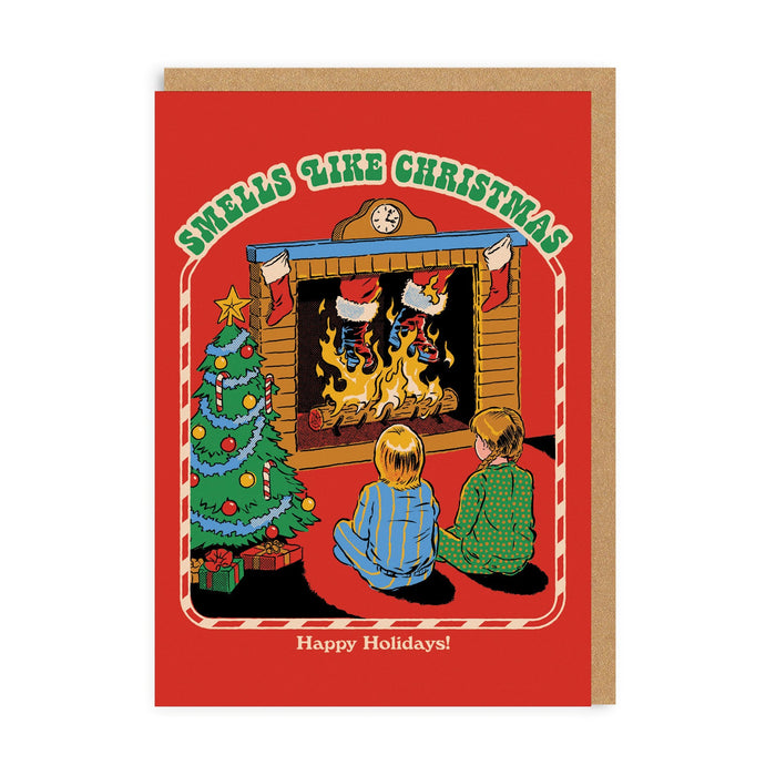 Smells Like Christmas Greeting Card