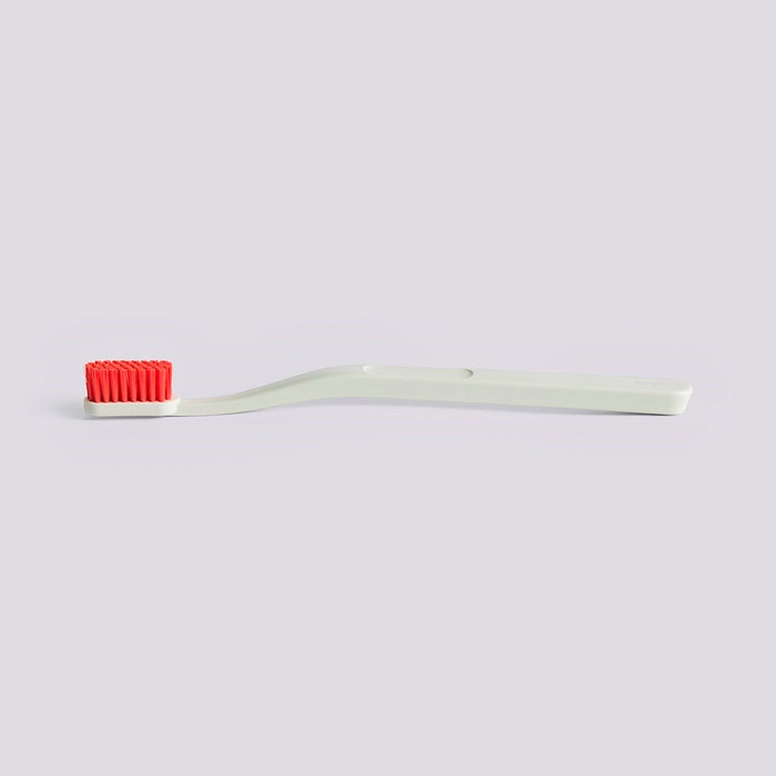 Tann Toothbrush-Off-white and red