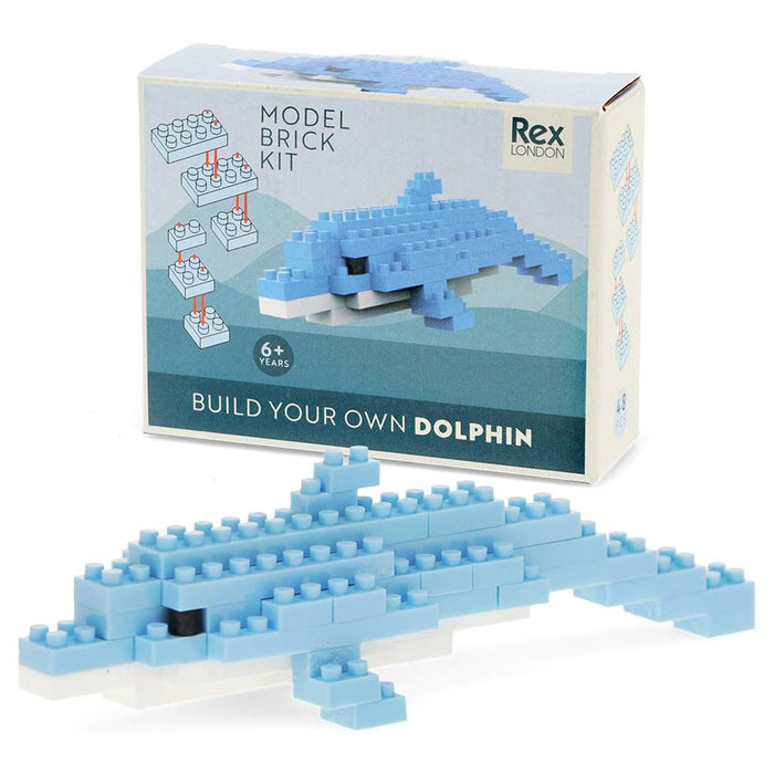 Build your own model brick kit - Dolphin