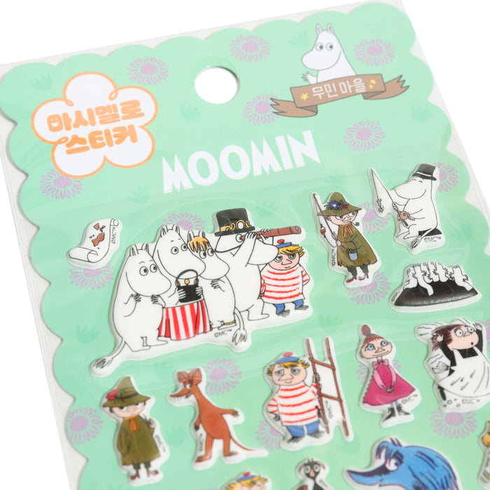 Moomin Marshmallow Puffy Stickers