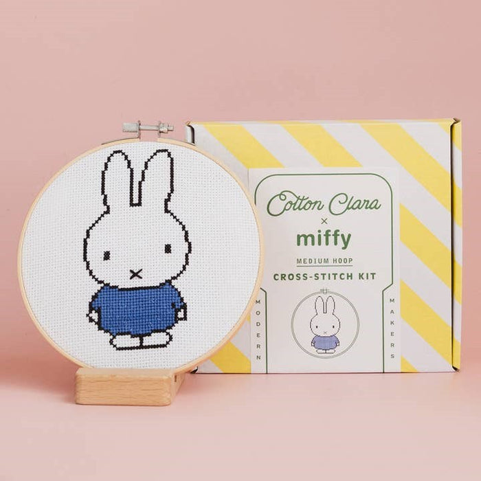 Miffy Blue Cross Stitch Kit