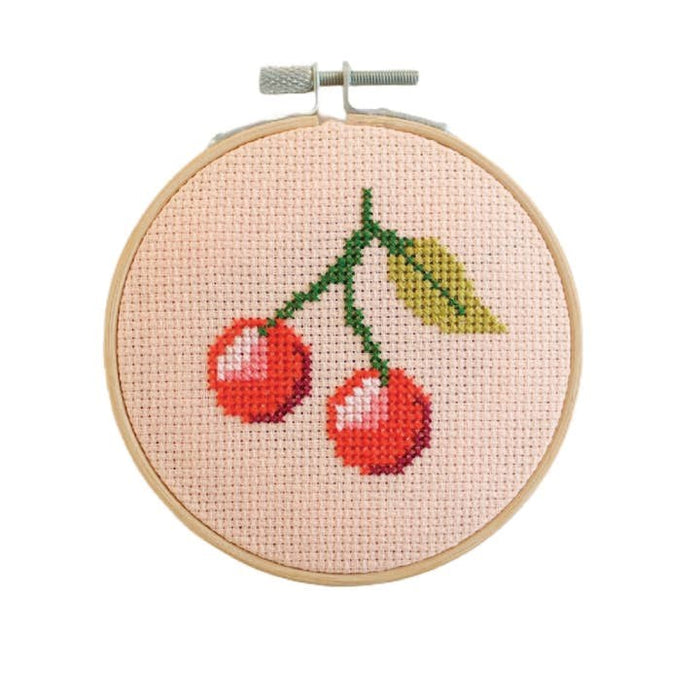 Cherry Cross Stitch Kit