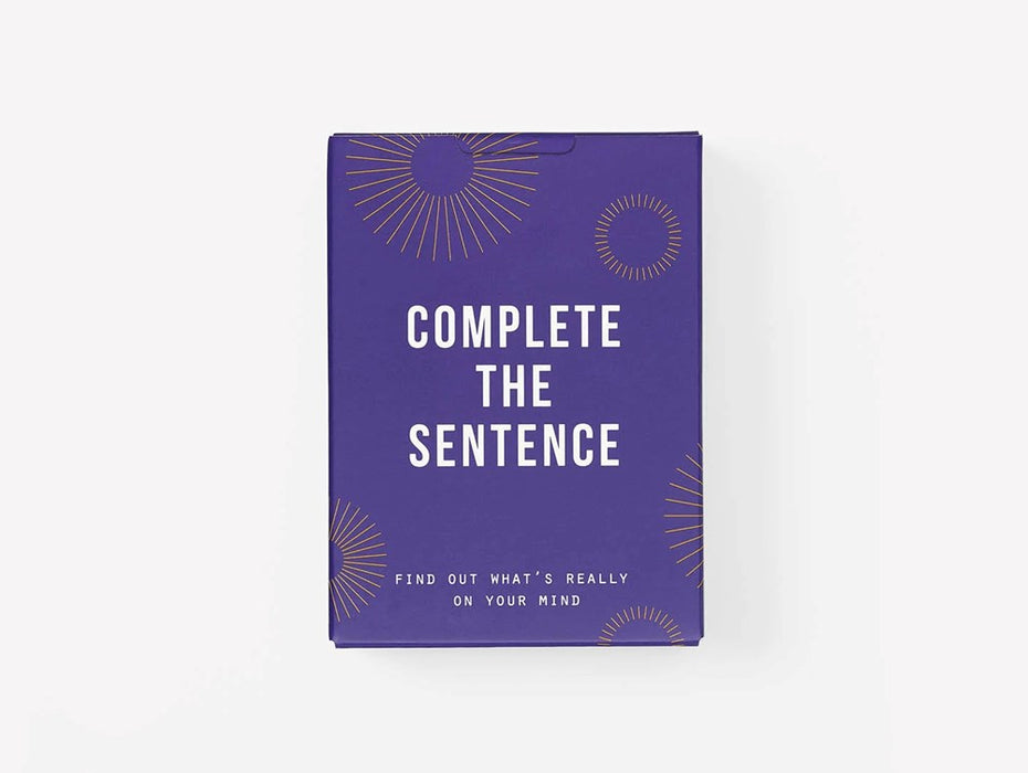 Complete The Sentence Cards