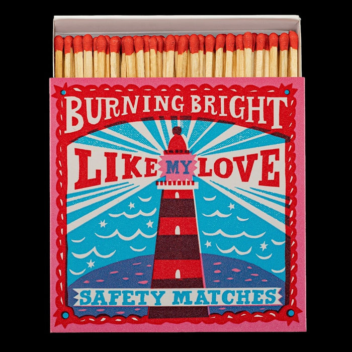 Burning Bright Matches