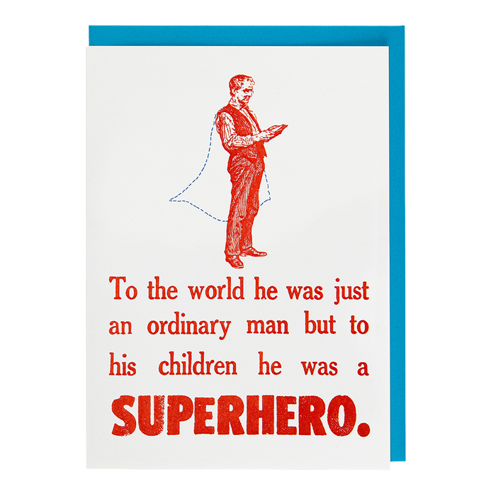 Superhero Card