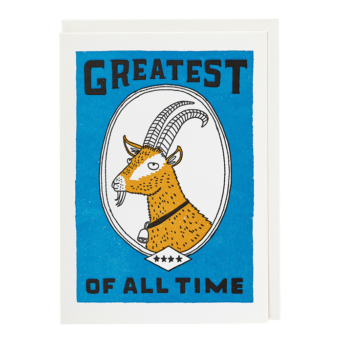 Greatest of All Time Card