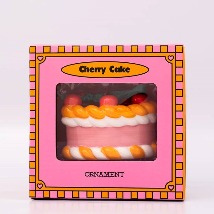 Cherry Cake Ornament